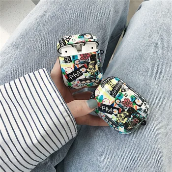 

CartoonKorea Peaceminusone x Fragment Daisy Earphone Headset sfot Case For Airpods pro 3 cover for airpods 1 2 Stylish coque bag