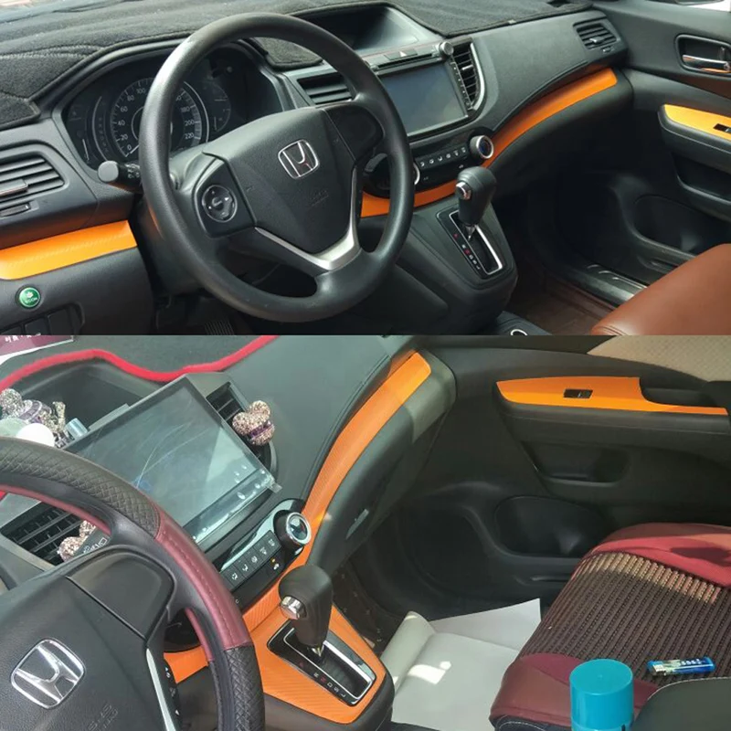 Авто Стайлинг интерьера автомобиля центральной консоли изменение цвета