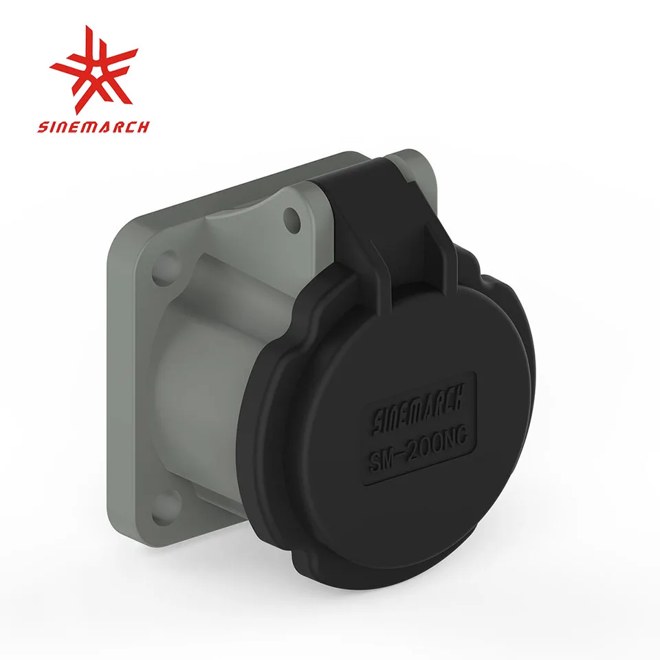 

R-LOK 200A Socket Dust Cap Single Pole Power Connector Protective Cover Automatically Snaps Back Cap