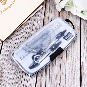 

10 in 1 Ruler Set Practical Metal Portable Measuring Tool for School Office