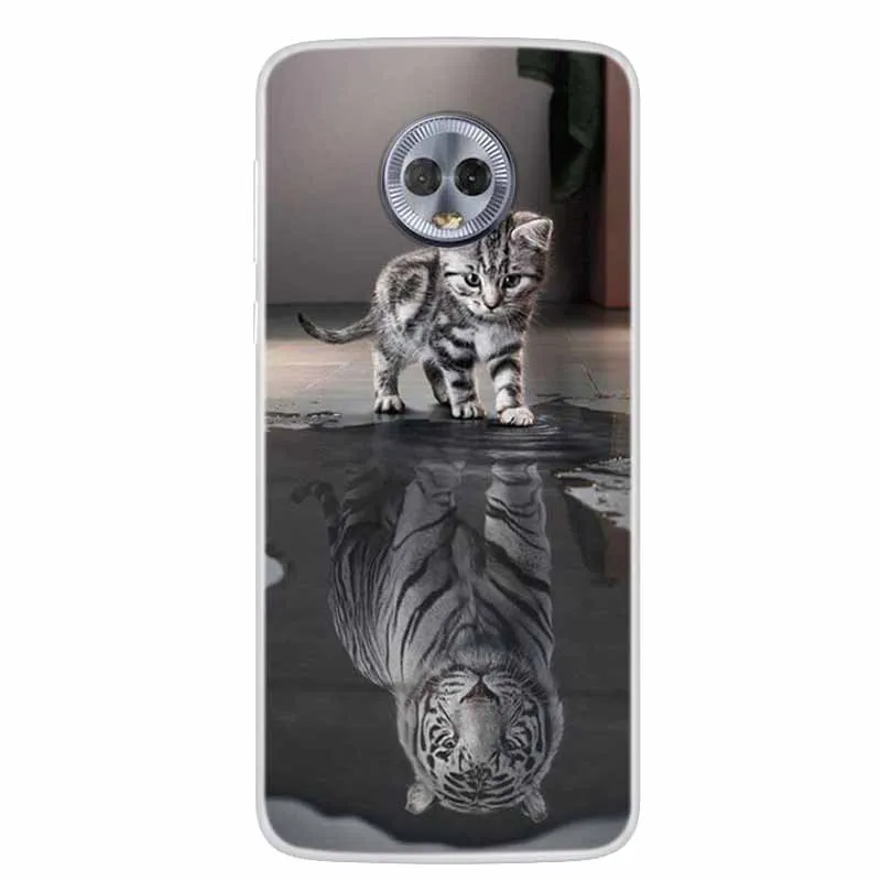 Lovely Cat Soft TPU Silicone Transparent Phone Case | Clear Bumper Cover