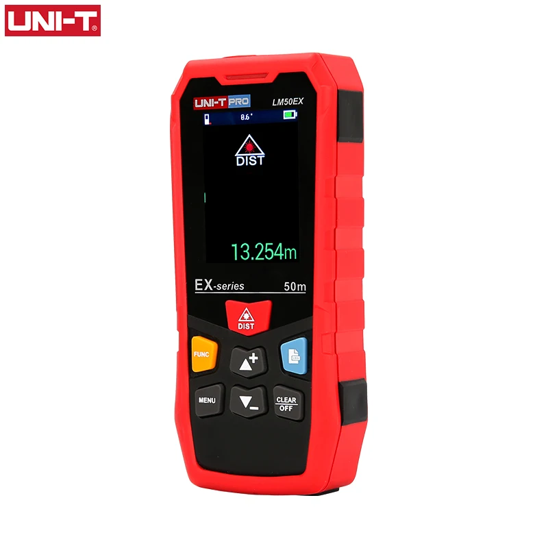UNI-T 50m 70m 100m Handheld Laser Distance Meter Color Screen LM-EX Rangefinder Laser Range finder Level Measure Trena Digital UNI-T 50m 70m 100m Handheld Laser Distance Meter Color Screen LM-EX Rangefinder Laser Range finder Level Measure Trena Digital