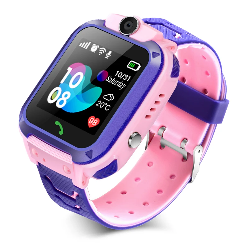Children's smart watch SOS anti-lost smartwatch 2G SIM card clock phone location tracking photo waterproof IP67 children's gift