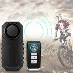 Système d'alarme de vélo antivol, avec télécommande sans fil, alarme de sécurité, étanche, pour moto, maison 