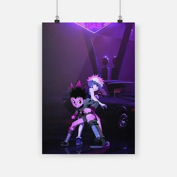 

Killua gon Hunter x Hunter anime canvas painting decor wall art pictures bedroom study home living room decoration prints poster