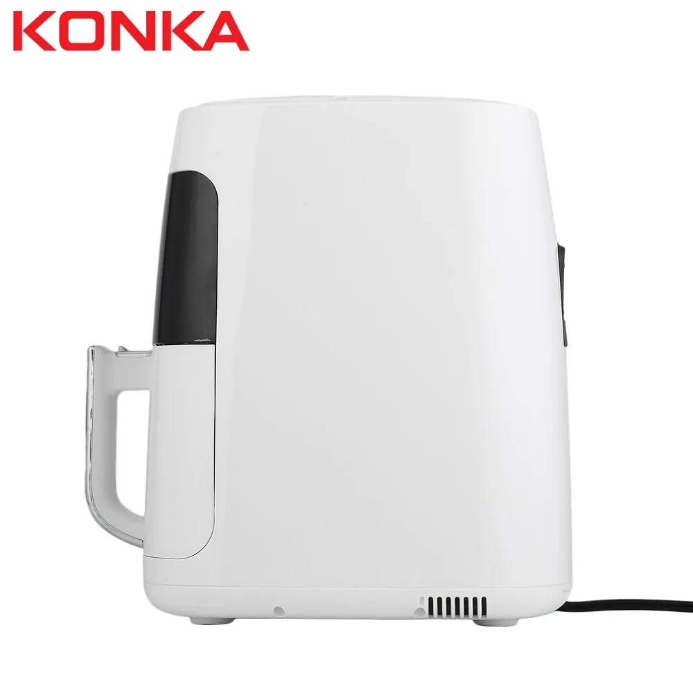 KONKA 2.5L/EU воздушная фритюрница Бытовая интеллектуальная без испарений Высокая емкость электрическая фритюрница машина для картофеля фри антипригарная фритюрница 220 В