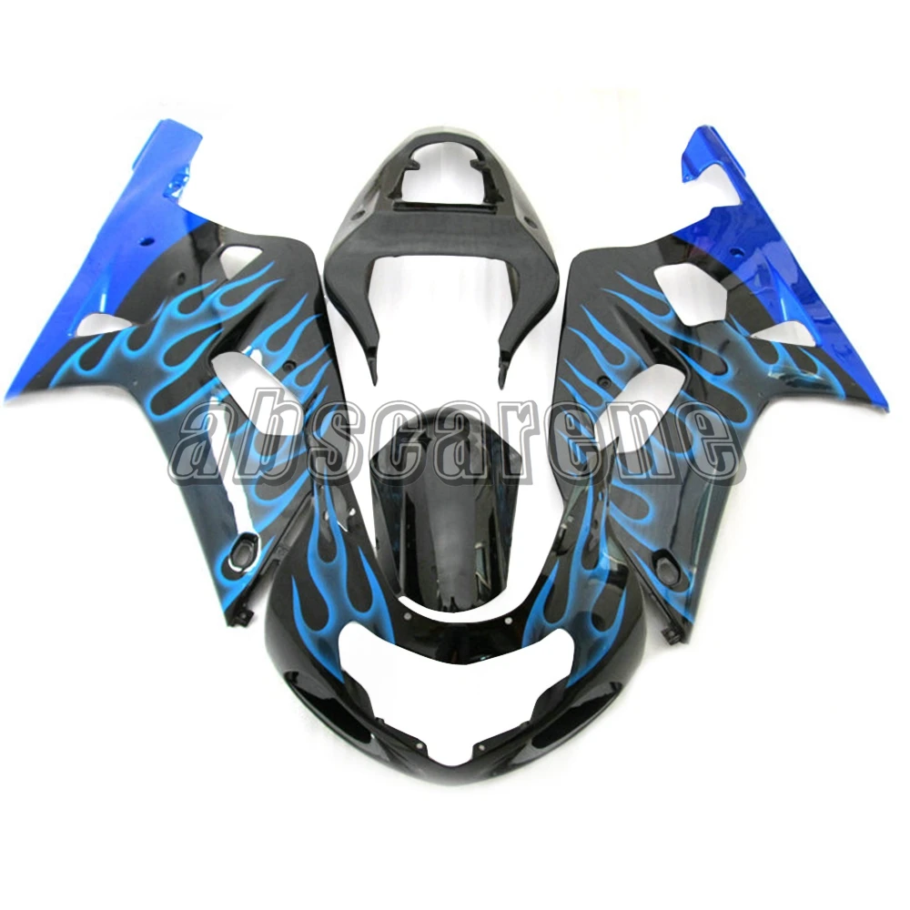 ABS пластик Полный обтекатели для Suzuki GSXR600 GSXR750 K1 2000 2001 2002 2003 инъекции мотоцикл Cowlings