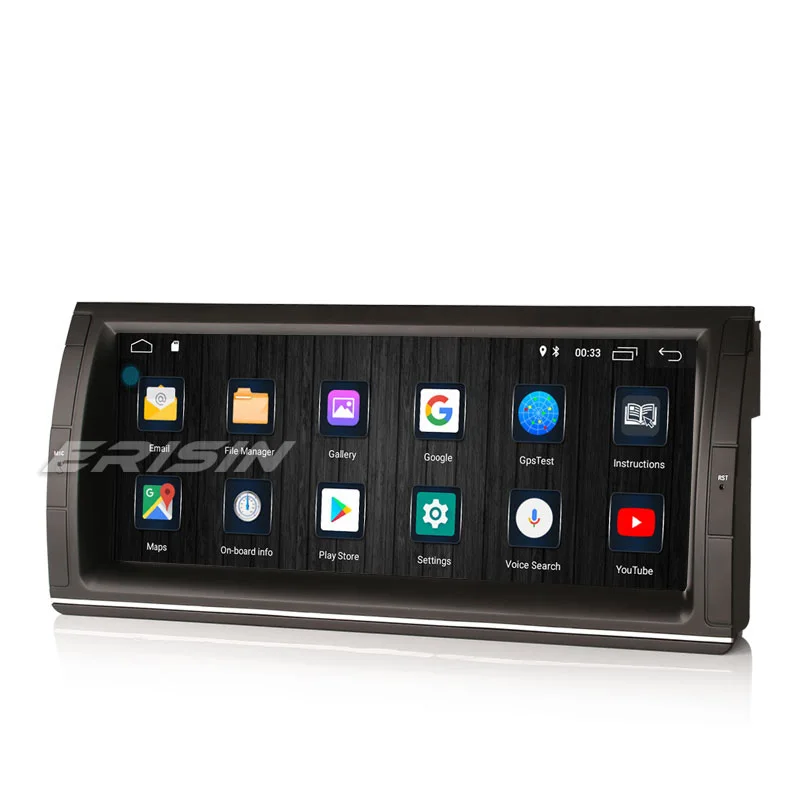 Erisin ES3003B 10,2" Автомобильный мультимедийный плеер Авто Радио Android 9,0 DAB+ DVR OBD gps DSP Carplay для BMW 5er E39 E53 X5 M5