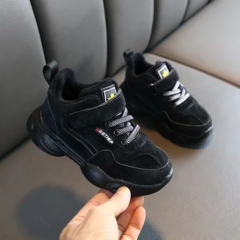 

Winter New Kids Ankle Boots Fashion Vintage Boys Martin Boots For Children Waterproof Boots Girls Snow Sneakers Outdoor Non-slip