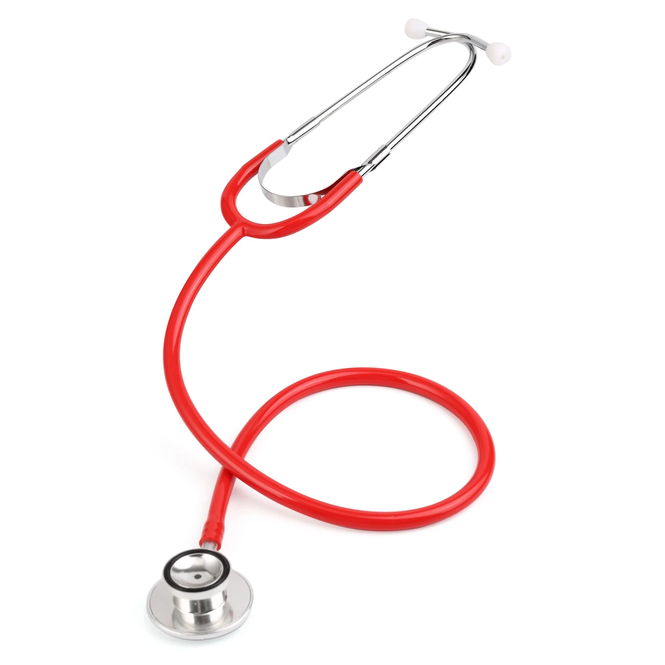 Люкс двойной головкой медицинский стетоскоп доктор кардиологический стетоскоп профессиональный доктор стетоскоп медицинские приборы для медсестры ветеринар - Цвет: Basic Red