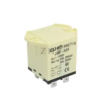 

HHC71A JQX-30F Overload Protection Remote Control Relay DC12V