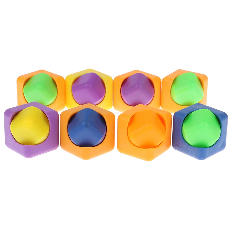 1 шт пластиковые цветные волшебные игрушки для снятия стресса