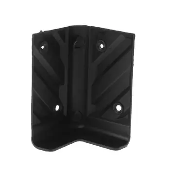 

4PCS Speaker Corners Plastic Right Angle Rounded Protector Guitar Amplifier Stage Cabinets Accessories Replacement Black
