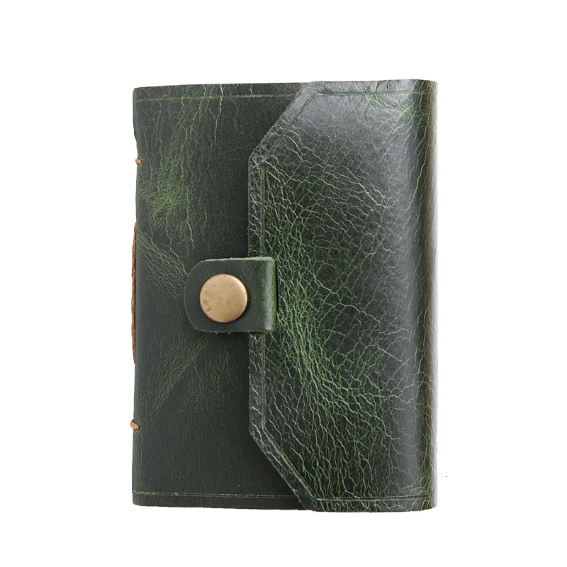 Натуральная кожа Обложка портативный блокнот, сумка кожаный блокнот, карманный блокнот - Цвет: 2