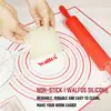 WALFOS 1 Piece Non Stick Rolling Dough Mat With Measurement Silicone Baking Mats Bakeware Accessories ► Photo 3/6