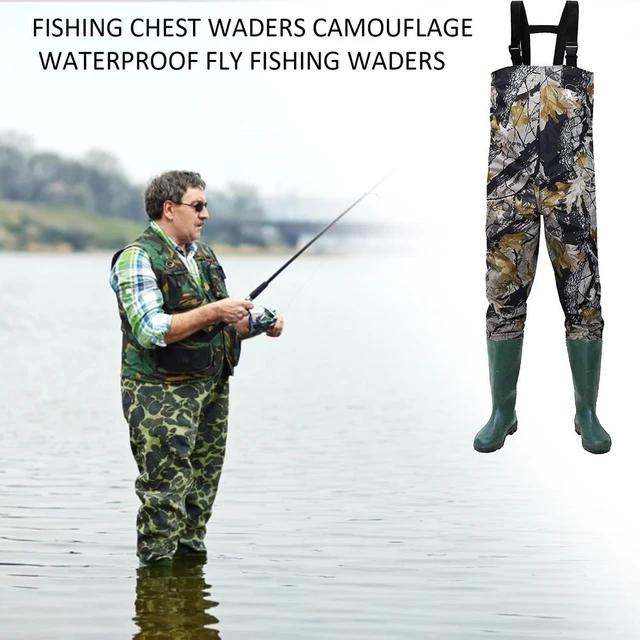 Thicken Waterproof Whole Body Fishing Wear-resisting Waders Pants