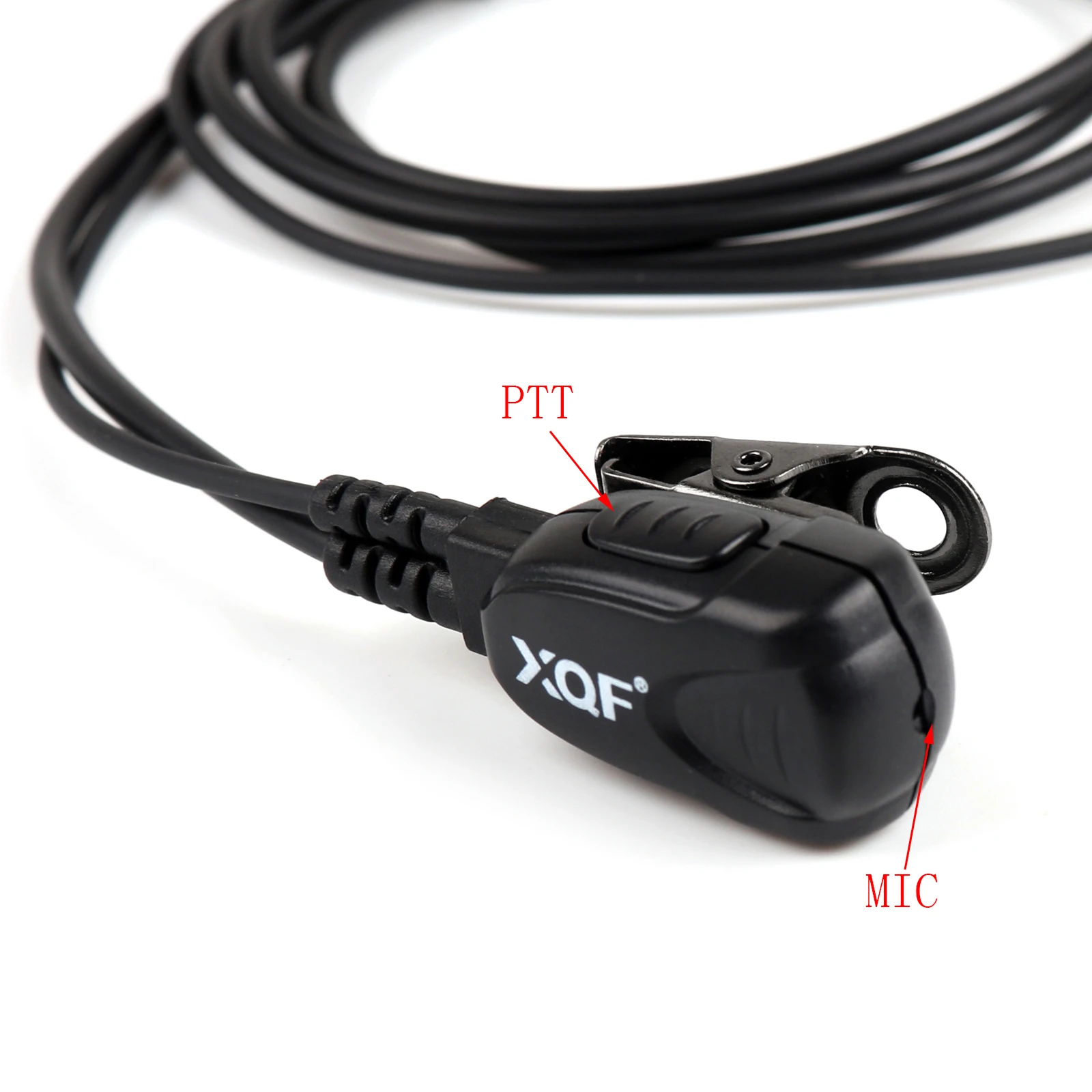 Artudatech Скрытая Акустическая трубка гарнитура PTT Mic наушники для MIDLAND GXT250 GXT400 GXT650 GXT