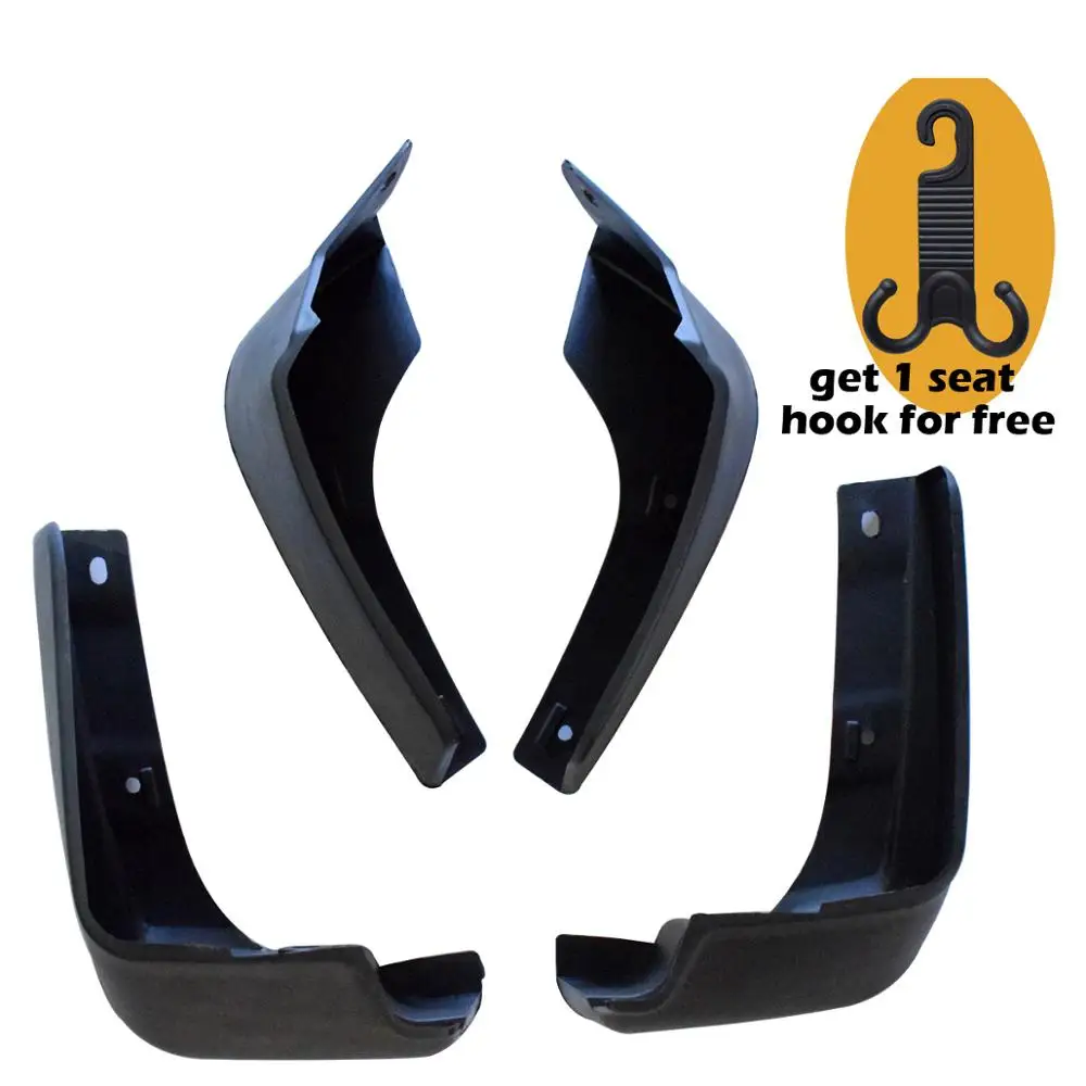 

4 Pcs Set Molded Mud Flaps Mudflaps Splash Guards Front Rear Mud Flap Mudguards Fender YC101076
