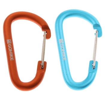 

Outdoor Camping Key Chain Buckle Spring Snap Water Bottle Hook Carabiner Climbing Clip