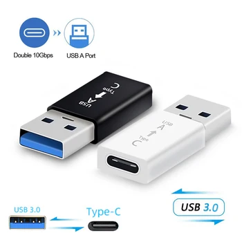 

Female To Male Adapter Type-c With Otg Converter Usb 3.0 Adapter Type-c For Samsung Galaxy s10 s9 Plus Xiaomi Huawei Oneplus 7t