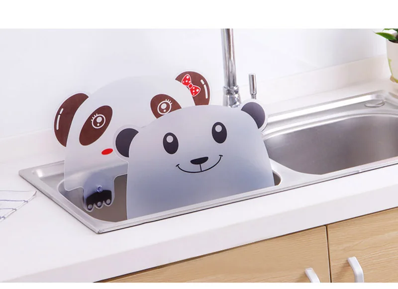 Cute Panda Sucker Cup Splash Baffle 1PC For Splash Baffle