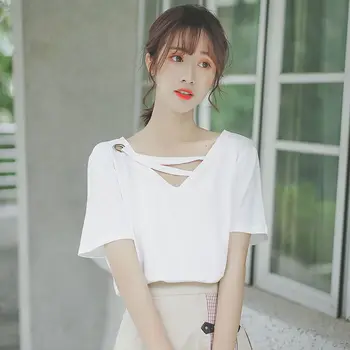 

2020 red Tops T Shirt Women Cotton Female Tshirt