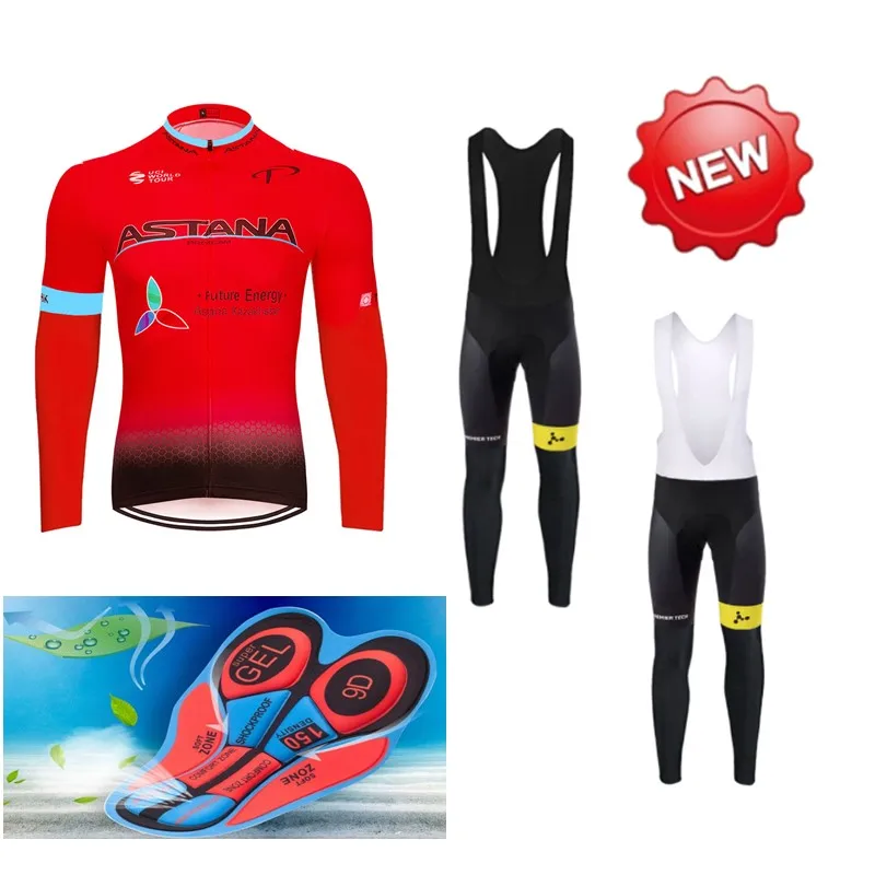 Комплект велосипедных штанов для езды на велосипеде MTB Ropa Ciclismo Thermal bi cycling Maillot