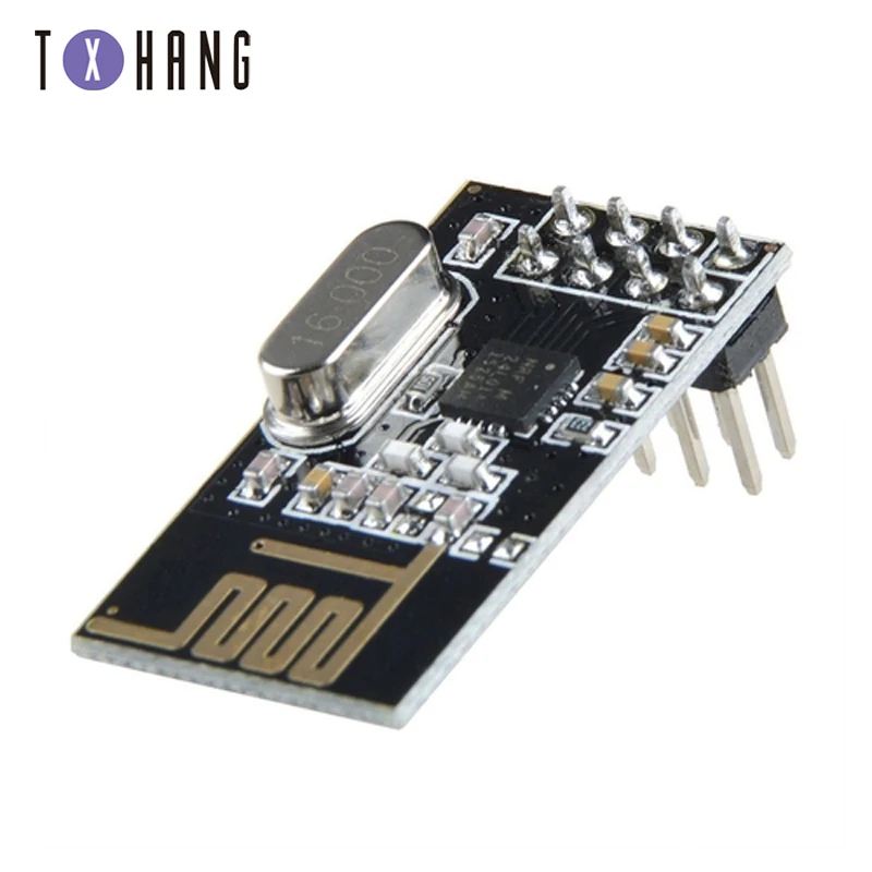 

NRF24L01 + Wireless Data Transmission Module Upgrade 2Mbit / s NRF24L01 Electronic Product Socket Breadboard