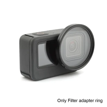 

52mm Durable Accessories Professional Filter Adapter Ring Converter Mount UV Lens Diving Tool Action Camera For Gopro Hero 9