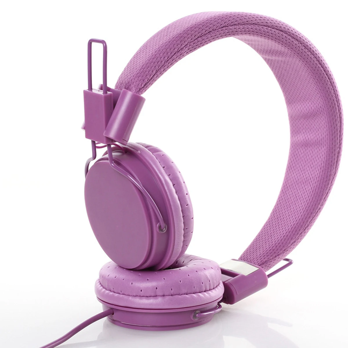Kids Wired Ear Headphones Foldable Strechable Headband Kids Girl Earphones For iPad Tablet