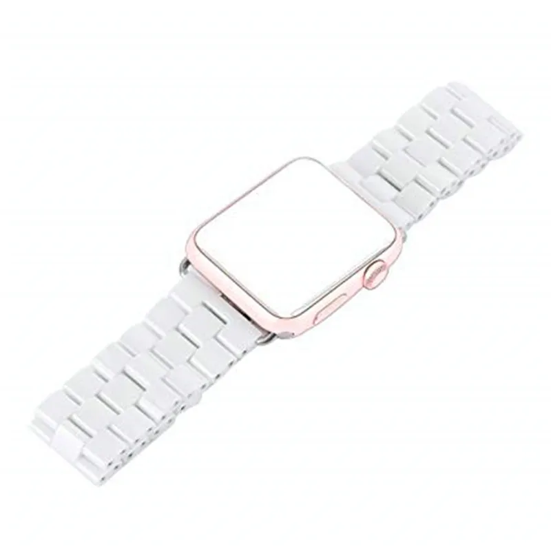 

High-end Ceramic Wristband 44/42/40/38mm For Elegant Apple Watch Fashion Bracelet For I watch Series 5/4/3/2/1 belt Accessories
