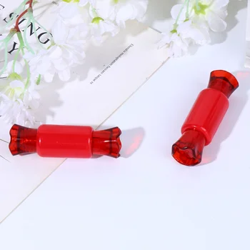 

24pcs Lip Gloss Bottles Empty Lip Gloss Tube Makeup Bottles Empty Lip Gloss Containers for Daily Woman Use (Red)