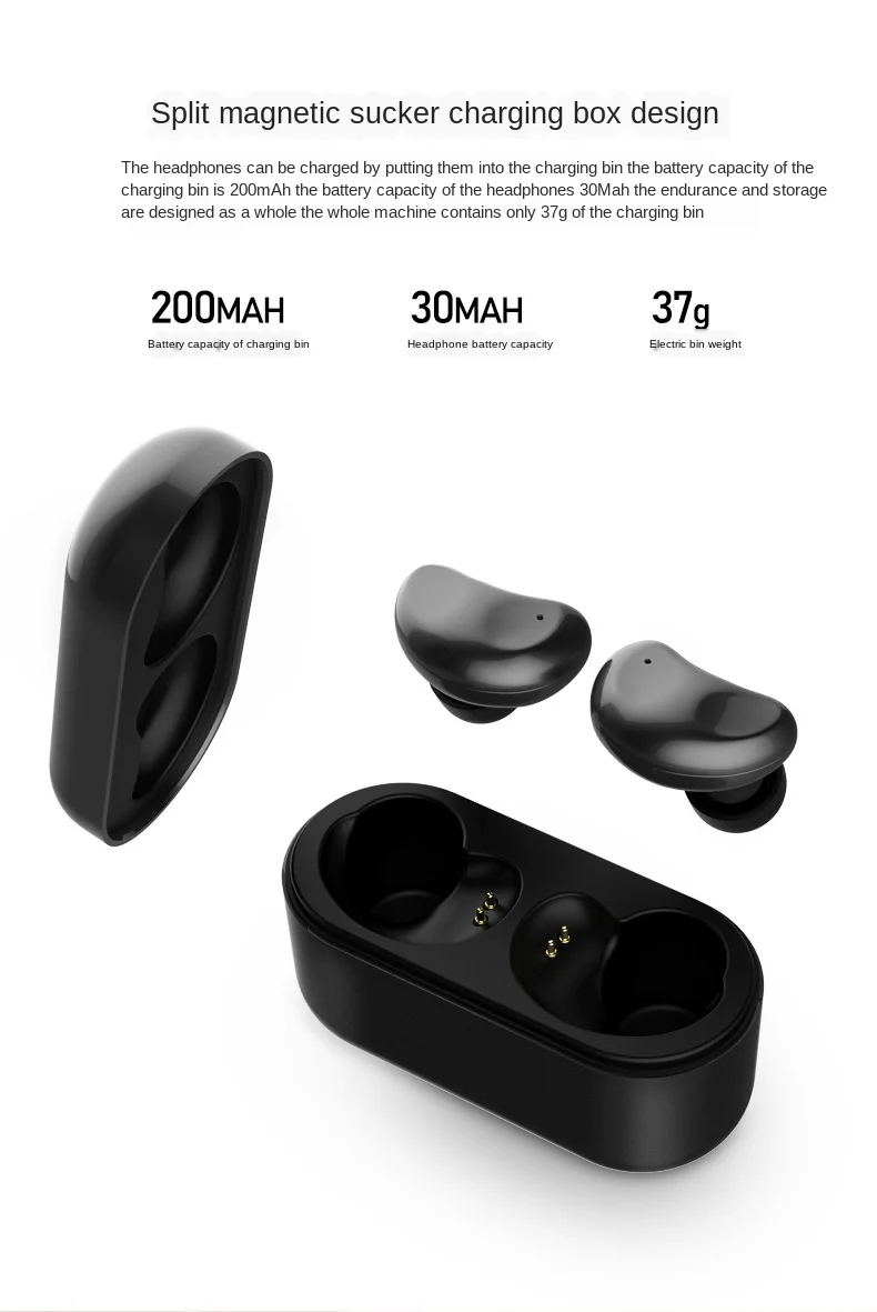 True Wireless Bluetooth Stereo Music Call Headset