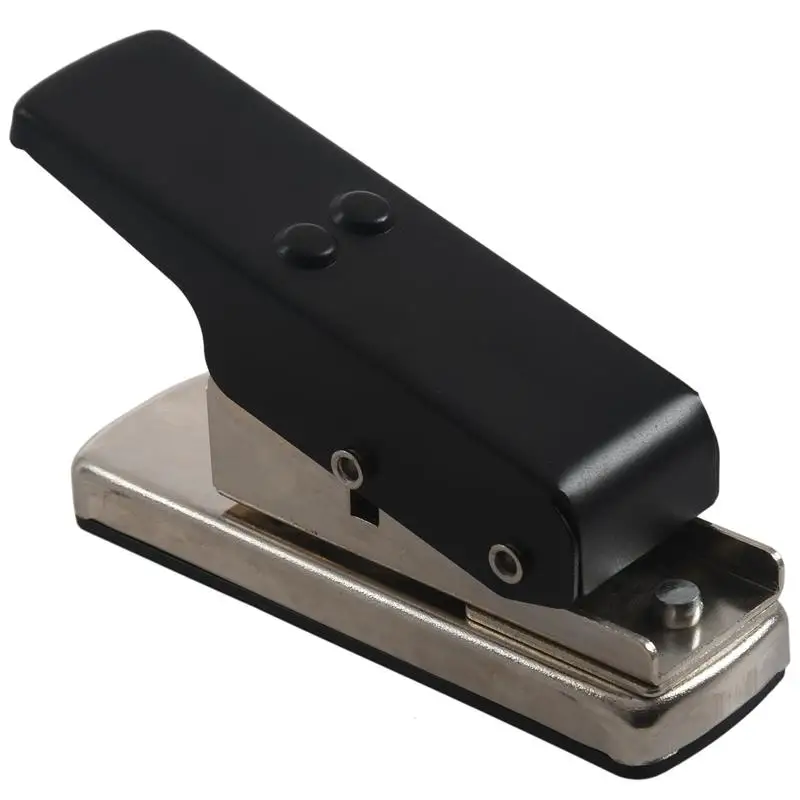 

Guitar Plectrum Pick Press Metal+plastic Card Hole Punch Picks Maker Cutter DIY Machine