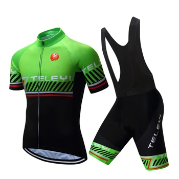 

Men's pro cycling clothing 2020 Summer road bike jersey bib short set mallot mtb bicycle clothes male sport uniform suit dress