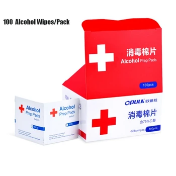 

Sterile -Alcohol Prep Pads Gauze Pads Individually Wrapped 6 X 6CM Pack Of 100