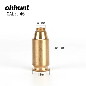 

Reddot CAL.45 Cartridge Red Laser Bore Sighter Boresighter Sighting Sight Boresight Colimador For Hunting Rifle