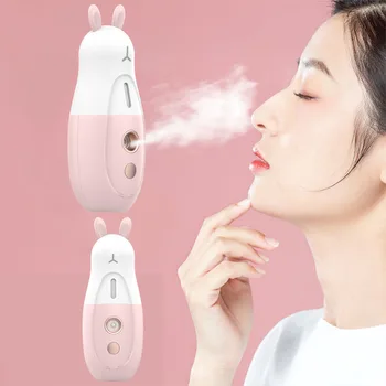 

USB Air Humidifier Rechargeable Nano Mist Sprayer Facial Nebulizer Anti-aging diffuser aromatherapy Beauty Skin Care Tools