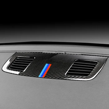 

Carbon Fiber Interior Decoration Frame Cover Trim For BMW 3 Series E90 2005-2012 Dashboard Speaker Air Vent Outer Trim Stickers