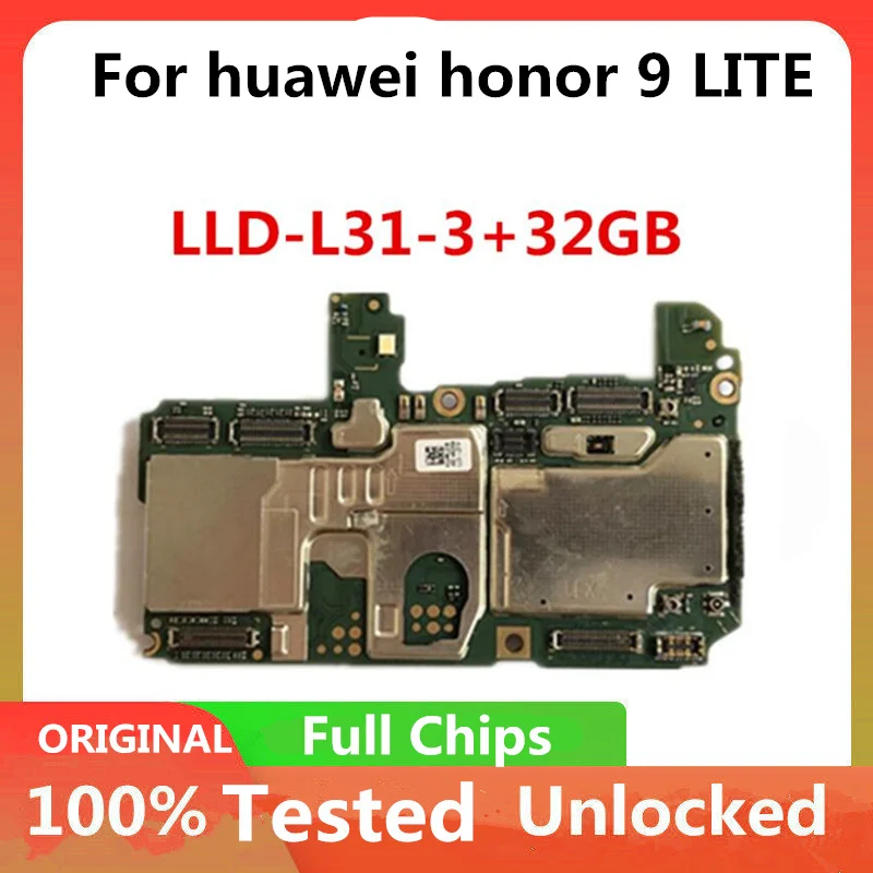 Материнская плата для huawei honor 9 LITE 32 ГБ разблокированная логическая с системой