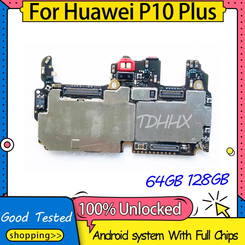 Хорошо протестированная материнская плата HUAWEI P10 Plus 64 Гб 128 ГБ разборная
