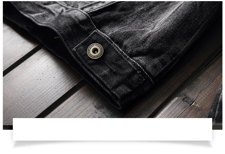 Новинка, Kot Ceket, черная, серая, Chaqueta, vaqueta, Hombre, Повседневная джинсовая куртка, Мужская, с отворотом, модная, облегающая, Kurtka, джинсовая куртка, мужское пальто