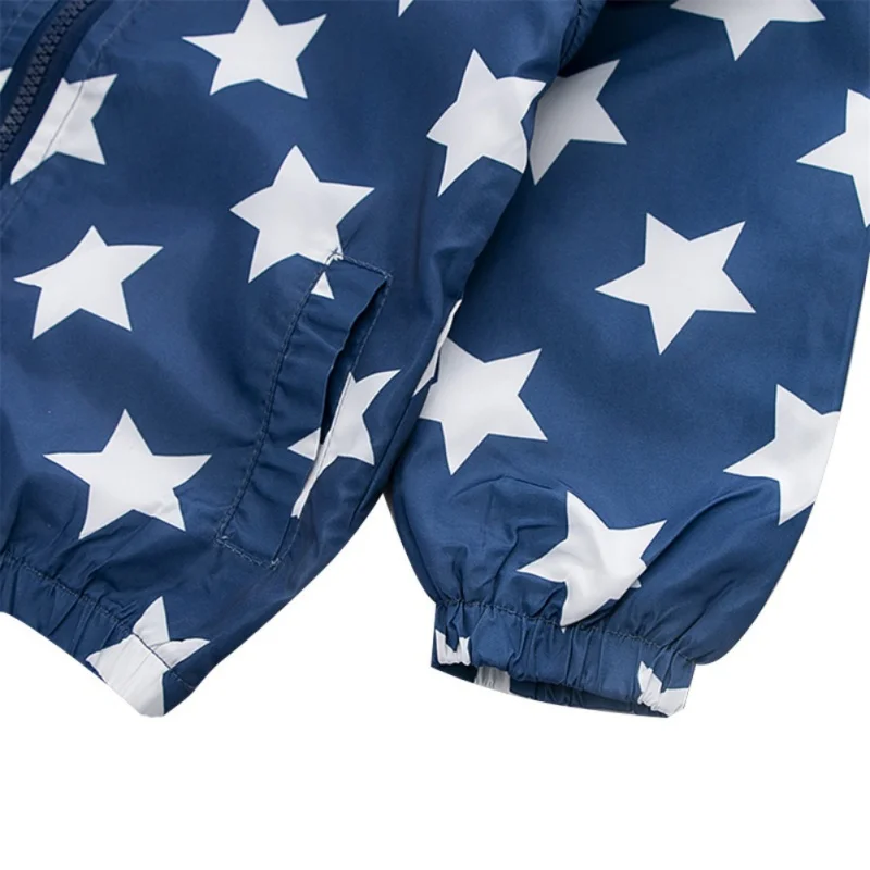 Детские куртки для мальчиков; одежда; детская ветровка на молнии с капюшоном; пальто; модная куртка с принтом; водонепроницаемые толстовки для маленьких девочек; Cn