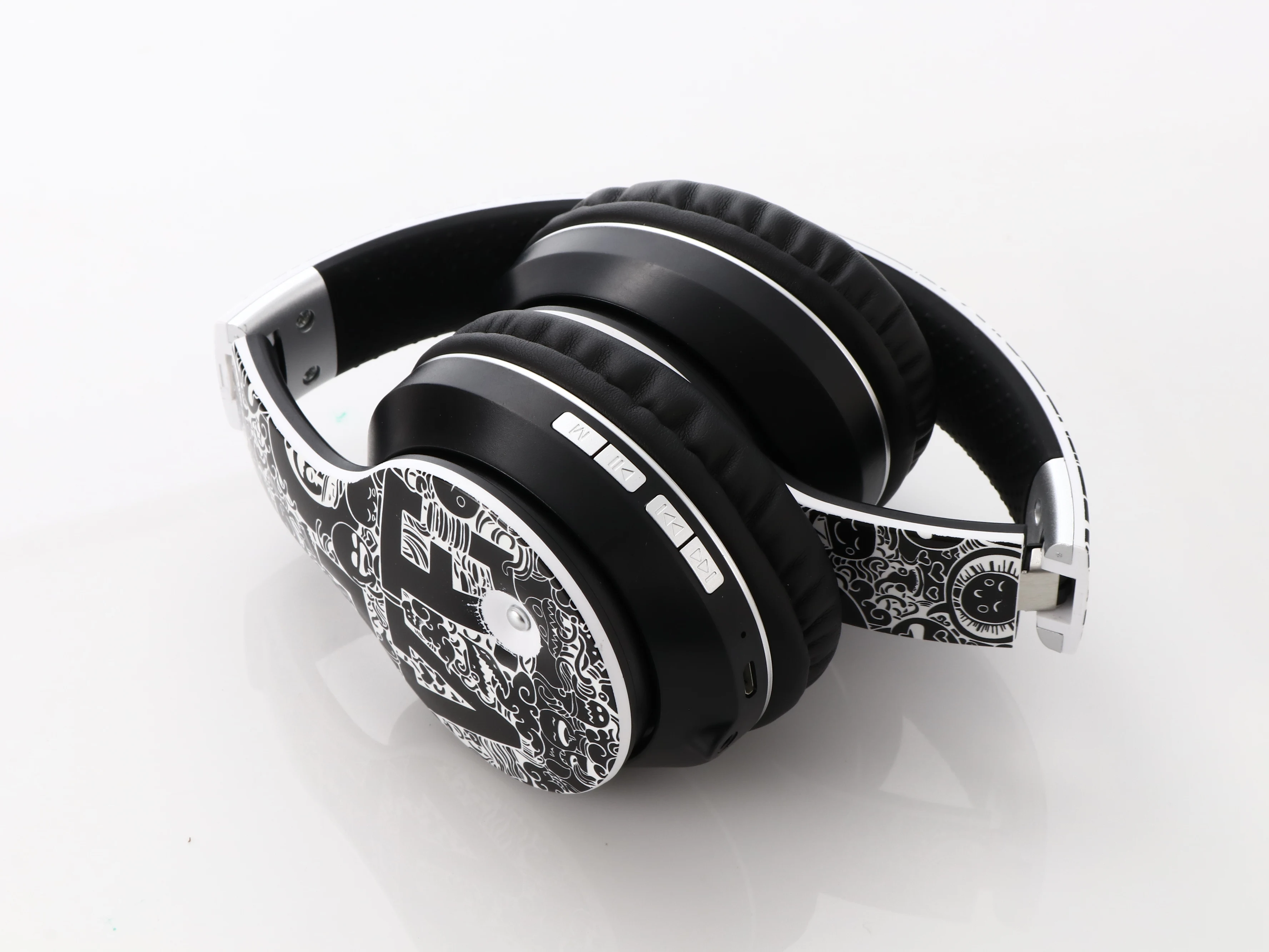 Wireless Headset Bluetooth 5 0 Foldable Headset with Microphone Super HiFi Subwoofer Headset Supports TF FM Wireless Bluetooth