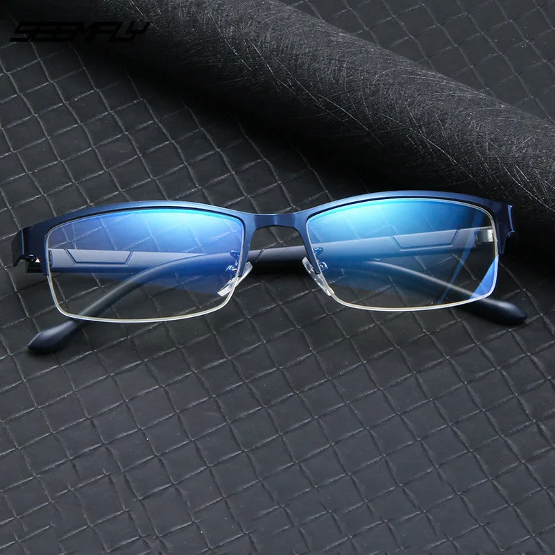 

SEEMFLY 2019 new Anti Blue Light Blocking Filter Reduces Digital Eye Strain Clear Regular Computer Gaming SleepingBetter Glasses