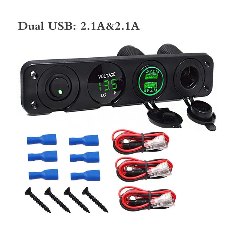 4-Hole-Dual-USB-Charger-Voltmeter-12V-Power-Socket-Cigarette-Lighter-Socket-Switch-Panel-fit-Marine.jpg_640x640 (1)