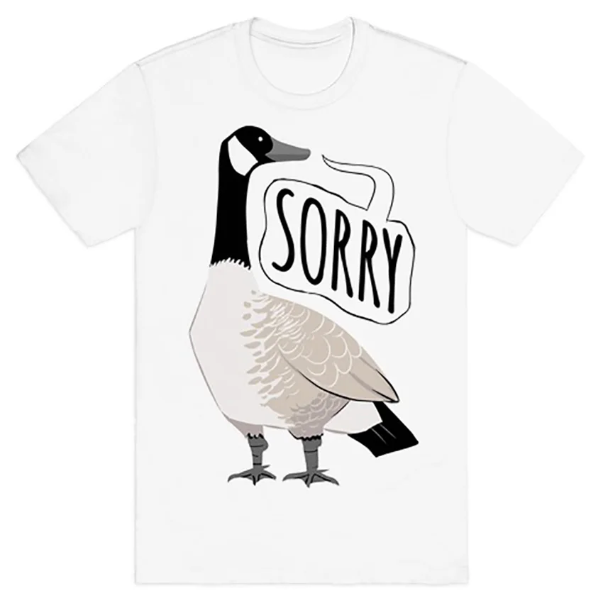 Canadian Goose Sorry T Shirt Canadian 