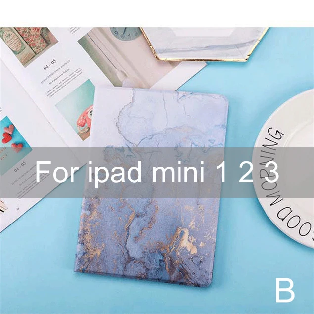Essidi кожаный чехол для ipad mini 5 4 3 2 1 планшет складной Стенд Смарт-Чехол Флип-рукав для ipad mini 1 2 3 4 5 Аксессуары - Цвет: For ipad mini 1 2 3