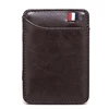 Ultra Thin Men's  PU Leather Mini Small Magic Wallet Money Cash Card Holder Purse  Money Case for Men Women Business Slim 2023 5