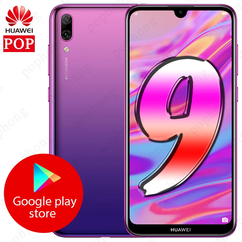 Мобильный телефон huawei Enjoy 9 с глобальной прошивкой, 6,26 дюймов, Android 8,1, восьмиядерный смартфон huawei Y7 Pro, 4000 мАч, двойная карта, двойная подставка